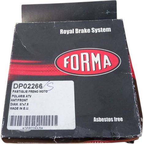 Pastigle freno sinterizzate per polaris atv