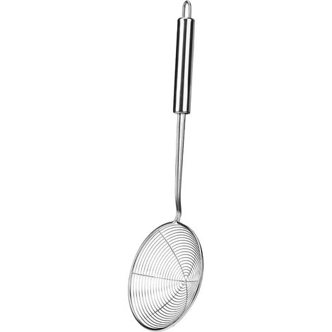 Espumadera de 13 cm, cuchara ranurada, colador para dumplings, red de pesca NDZ práctico (1/3)