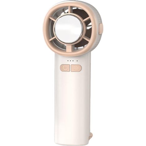 Ventilateur Électrique Portatif, Affichage Numérique Ventilateur Rafraîchissant Portable, Semi-Conducteur Rapide Rechargeable pour Maison Bureau Extérieur Plage Piscine Balade (1/5)