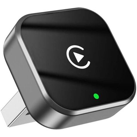 CarPlay sans Fil 2 en 1 pour Apple CarPlay/Android Auto,Mini Adaptateur sans Fil pour iPhone/Android et Plus de 927+ Voitures,Bluetooth 5.3 et WiFi 6,sans décalage,Plug and Play,Connexion Automatique， (1/4)