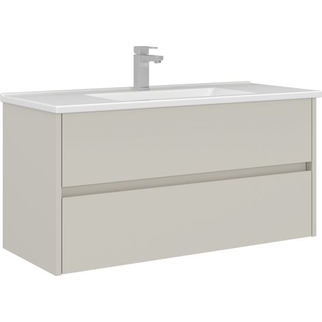 Waschtischunterschrank "Arno 100" – 100 x 45 x 52 cm – Cashmere (1/3)