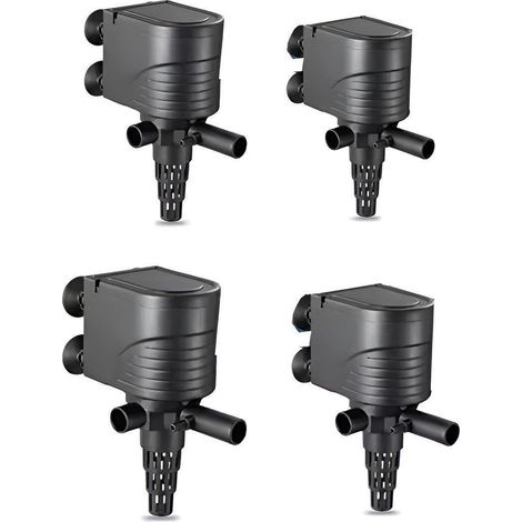 Mini filtro sommergibile 3 in 1 per acquario: purificatore d'acqua e pompa di ossigeno - AquaForge (1/5)
