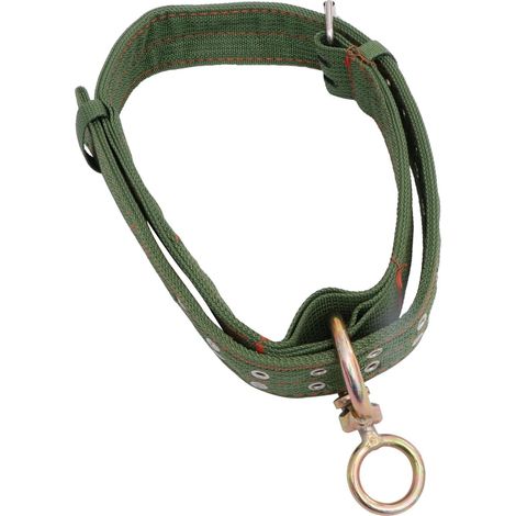 Collier de Sécurité Épais en Toile pour Bovins Taille Moyenne, Réglable et Résistant à L'usure Usage Élevage et Alimentation du Bétail, Solide et Confortable, Vert (1/5)