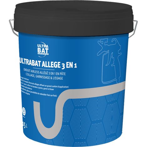 Enduit Airless Ultrabat 15l Enduit 3 En 1 Allégé Pour Airless - Ultrabat