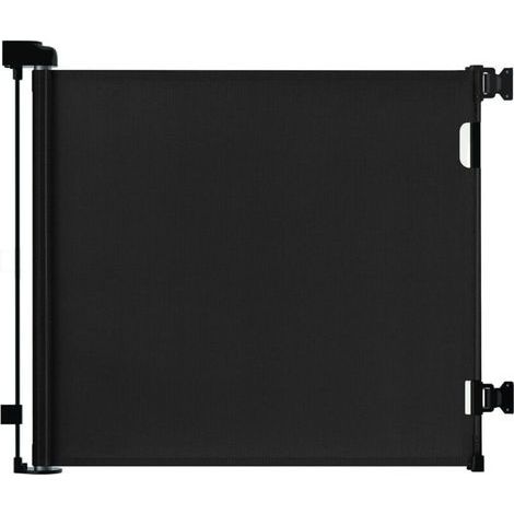 Barrière de sécurité rétractable 86 cm – Extensible jusqu'à 180 cm – Double mécanisme de verrouillage – Intérieur et extérieur (1/5)