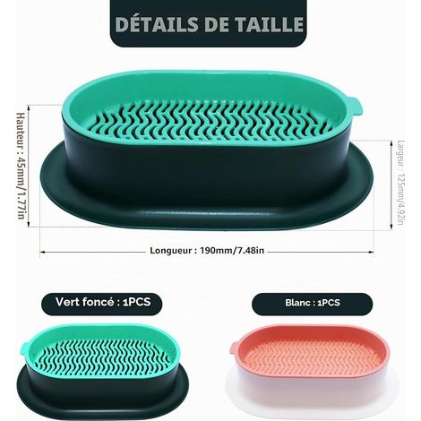 Sprouting Trays for Fresh Catnip, Plastic Sprouting Bins for Garden, Home, Office (1/4)