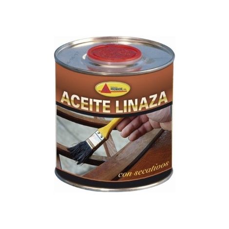 Aceite Linaza Cocido 375 Ml Aacc103 Promade