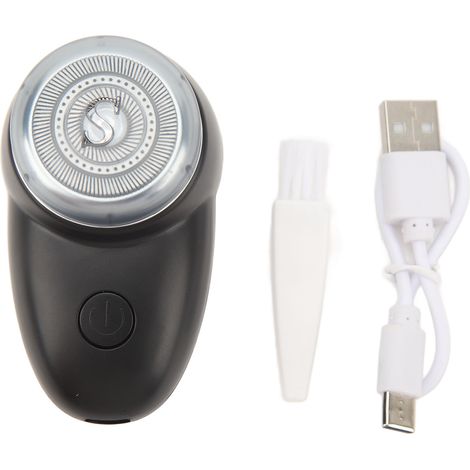 Tondeuse à barbe électrique rechargeable P20, mini tondeuse de voyage portable pour hommes, charge rapide USB-C (1/5)
