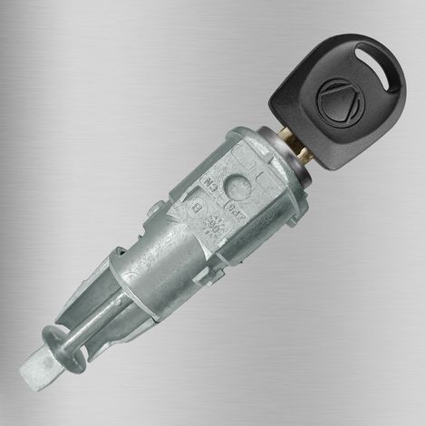 Suitable for Skoda Octavia door lock cylinder, car door lock cylinder, 1 key OE:6Y0898167E (1/4)