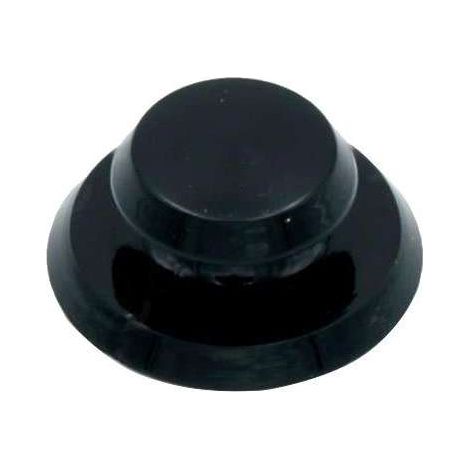 POMOLO RICAMBIO PER SERRATURE DA APPLICARE MOTTURA SERIE 20-30-38 IN PLASTICA NERA 9840002