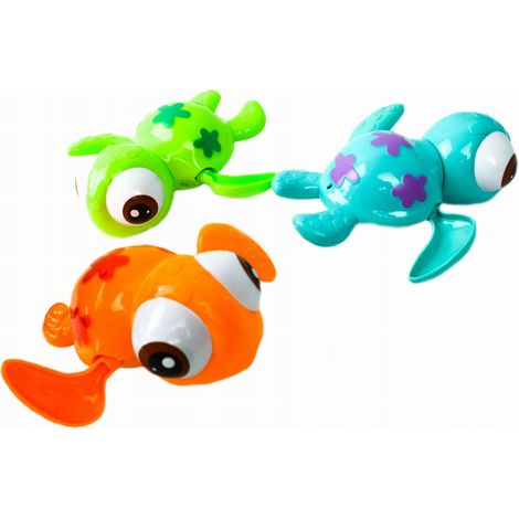 Aufziehbare, schwimmende Schildkröte zum Spielen im Wasser (1 Stück) (1/5)