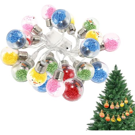 Guirlande extérieure Noël 3 m, LED, sapin, mariage/anniversaire/balcon (1/5)