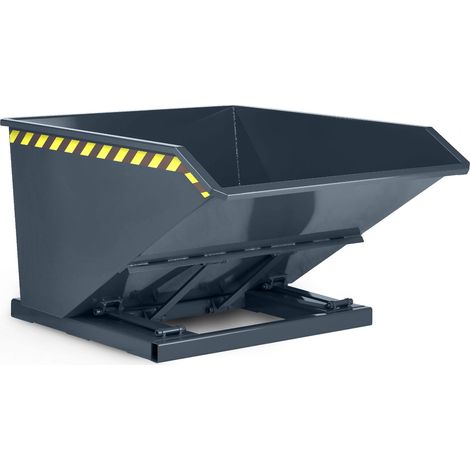RR Industrietechnik Muldenkipper Typ RTK-150 2370x1450x780mm 1500dm³ RAL 7016 Anthrazitgrau