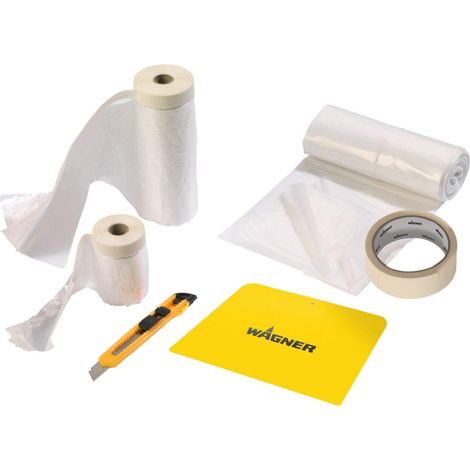 telo per imbiancare wagner "universal extra masking kit premium" (1/5)