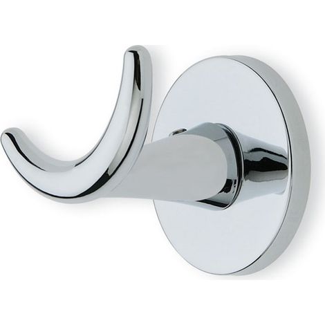 STILHAUS Gancio Porta Abiti Doppio Liz Cromo
