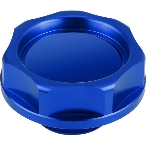 Corrosión - La tapa de aceite de aleación de aluminio "Sit Me" evita fugas de aceite para propietarios de automóviles (Rojo) (Negro) (Azul) (1/5)
