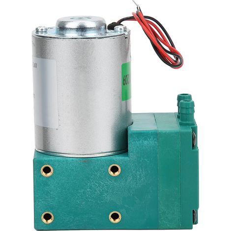 Mini pompe à vide, débit élevé, faible niveau sonore, -70-150 kPa, 12 W, 10 L/min, 12 V CC/24 V CC/220 V CA