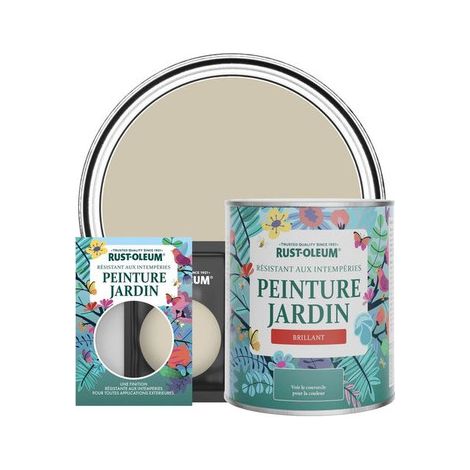 Peinture Jardin, Finition Brillante - Sauge Argentée (1/3)