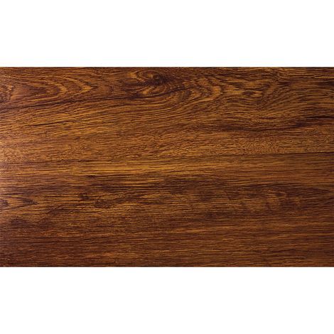 Rouleau revêtement Adhésif Vinyle au Mètre Sticker Lavable Cuisine Meuble Armoire Porte Bois Brun Foncé H60 x L100 cm (1/5)