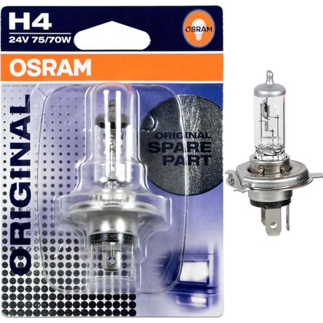 Osram Original Line H4 64196-01B 24V 1 St. Blister LKW - Auto Lampe Premium E-geprüft - Versand DE (1/4)