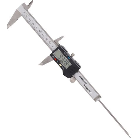 150 mm elektronischer digitaler Messschieber, Edelstahl-LCD-Messlineal, inklusive Batterie, Genauigkeit 0,01 mm. (1/5)