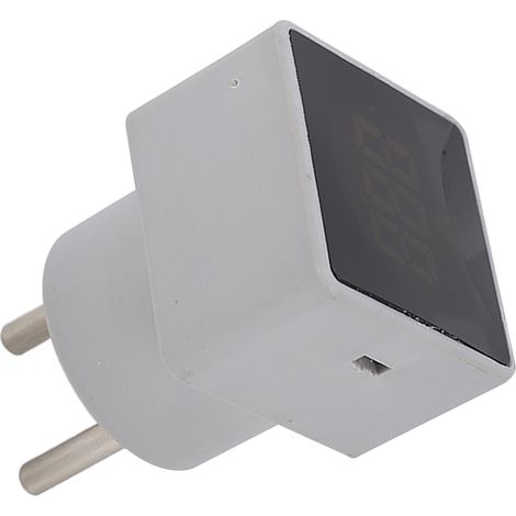 Voltmètre Numérique AC 50‑380V avec Affichage LCD Rétroéclairé Rouge, Prise Européenne (1/5)