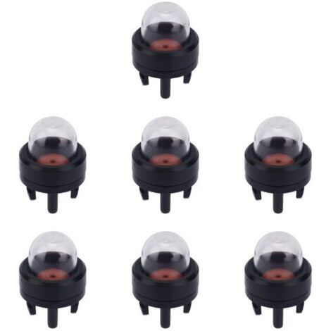 7pcs Pompe à Poire d'Amorçage 188-512-1 pour Petits Moteurs, Poires d'Amorçage pour Carburateur Tronçonneuse WT-23A Poulan Echo Homelite Souffleur de Débroussailleuse Bolens (1/5)