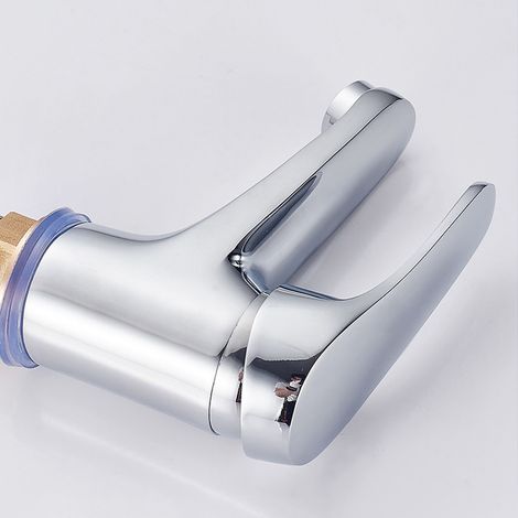 Robinet monotrou en alliage à eau froide pour lavabos de salle de bain et de toilettes, modèle 2011. (1/5)