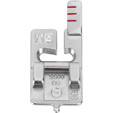 Pied presseur pour boutonnière en acier inoxydable, compatible machine à coudre PFAFF, durable et précis (1/5)