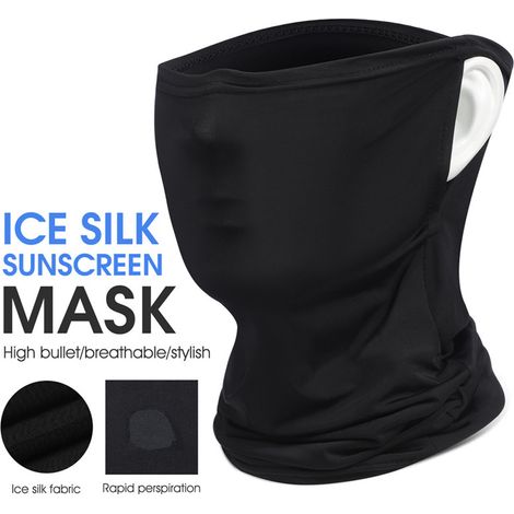 WEST BIKING – masques faciaux en soie glacée, résistants au soleil, casques Anti-transpiration, couverture intérieure pour moto, doublure d'équitation (1/5)