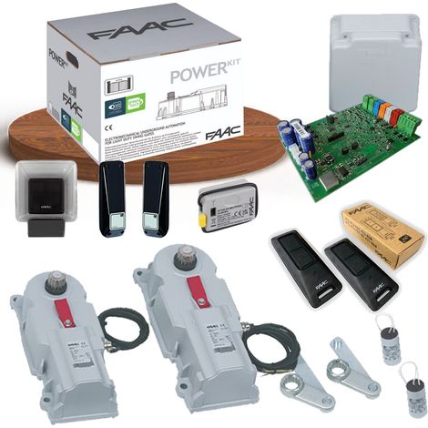 POWER KIT 24V motorisation portail battant FAAC