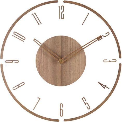 Horloge Murale Design "Tasse de Café" - Grande Taille pour Décoration de Maison, Bureau, Cuisine, Salle de Classe - Mouvement Classique