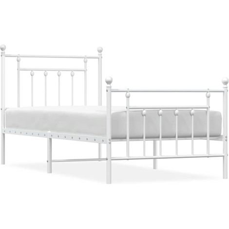 Maison Exclusive - Estructura cama sin colchón con estribo metal (1/5)