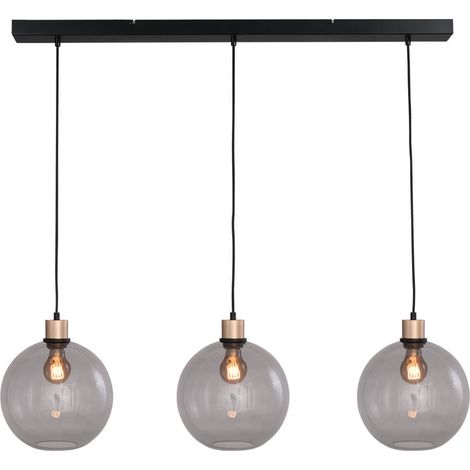 Lampe suspendue Lazise 3x Ø 25cm doré - 2641-05-02-100-3-25 (1/3)