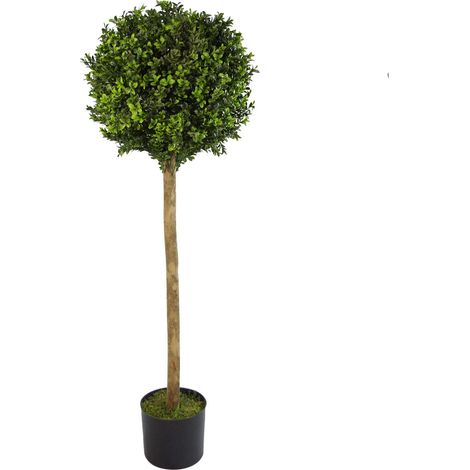 120cm (4ft) Artificial Boxwood Buxus Ball Topiary Tree (1/3)