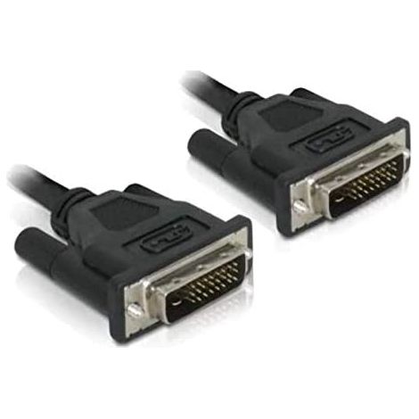 DeLOCK DVI 24+1 Cable 0.5m male/male cable DVI 0.5m DVI-D Black