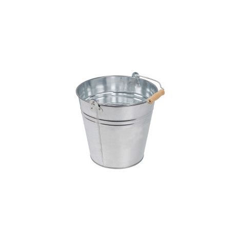 Seau Acier Galvanisé 10l Robuste Et Polyvalent - Outifrance