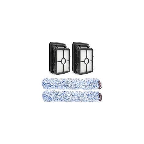 Compatible avec Bissell Crosswave 1866/1785/2052/1713/2225, rouleaux de brosse pour animaux de compagnie, rouleaux de bois dur, rouleaux de surface de tapis et filtres (1/5)