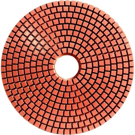 6 Pouces 150mm Tampons De Polissage Diamant Sec/humide Disques De Meulage Flexibles Pour Béton Granit Marbre 30-3000 Disque De Ponçage,150Grit (1/4)