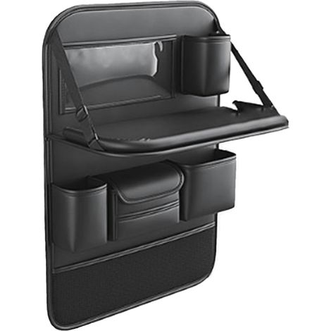 Organiseur de Siège Auto Multifonction Tableau Pliable Résistant Durable Support de Rangement pour Voiture (1/5)