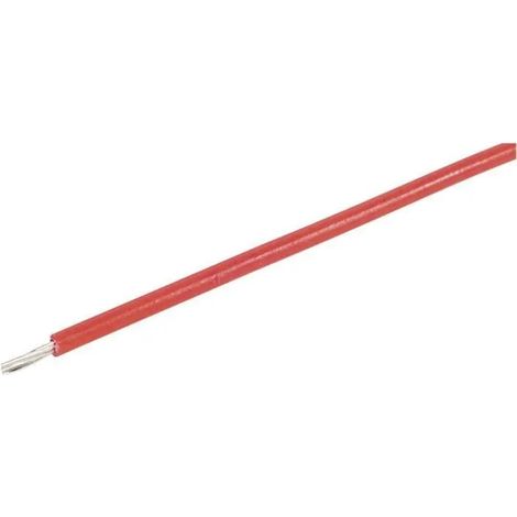 Cable eléctrico bkl-electronic 1501072 1x0,34 mm² rojo