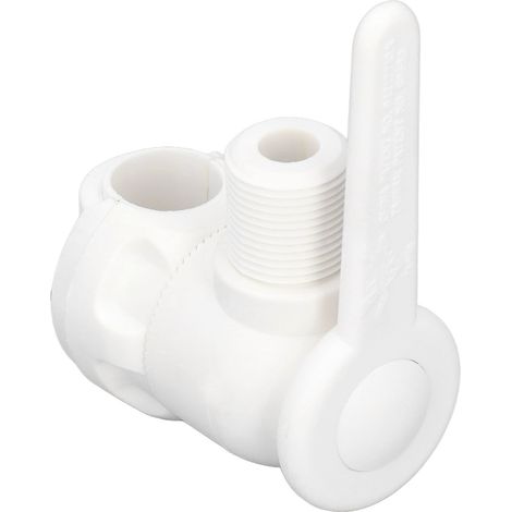 Support VHF Antenne Marine Blanc, Base à Cliquet Orientable, Montage sur Tube ABS, Accessoire Fixation Pont et Rampe (1/5)