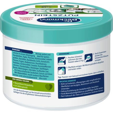 DR BECKMANN Pasta detergente universale per rubinetteria 550g
