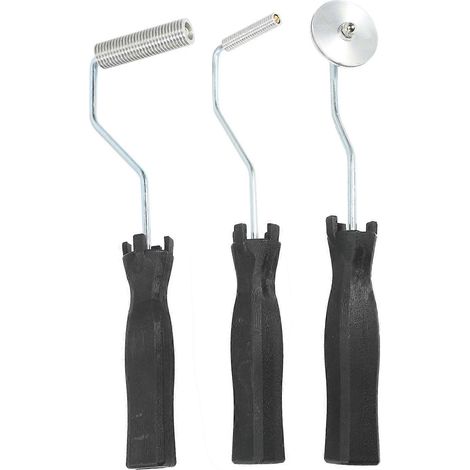 Kit de 3 rouleaux en fibre de verre, outil à bulles, kit de rouleaux de stratification (1/5)
