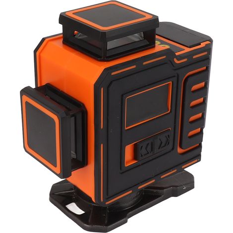 Niveau laser haute précision rotatif rechargeable, autonivelant avec 16 lignes pour la construction et la pose de tableaux, prise UE 100-240 V (1/5)