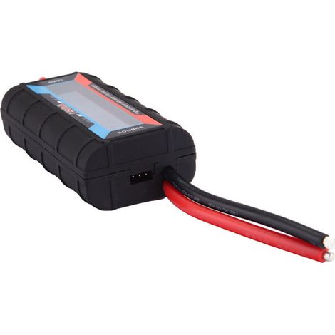 wattmètre pour modèles réduits d'avions, analyseur de batterie au lithium, ampèremètre, testeur de modèles réduits, détection bidirectionnelle de haute précision (1/5)