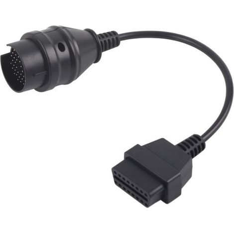 Câble Adaptateur OBD2 38 Broches Vers OBD - Pour Diagnostic Véhicule Mercedes - 1 Pièce (1/4)