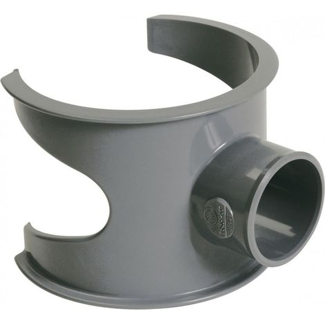 Tapa de conexión a 90° para extensión de red PVC 80-75/32 Usl873 - Nicoll