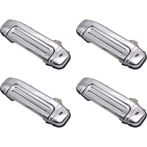 Quattro maniglie esterne cromate per la portiera posteriore sinistra di Montero/Pajero V31 V32 V33 V46 MR156877