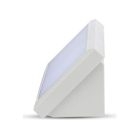 Applique murale LED rectangulaire 40W couleur blanc angulaire extérieur IP65 applique murale (1/5)